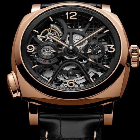 radiomir panerai 手表|radiomir minute repeater.